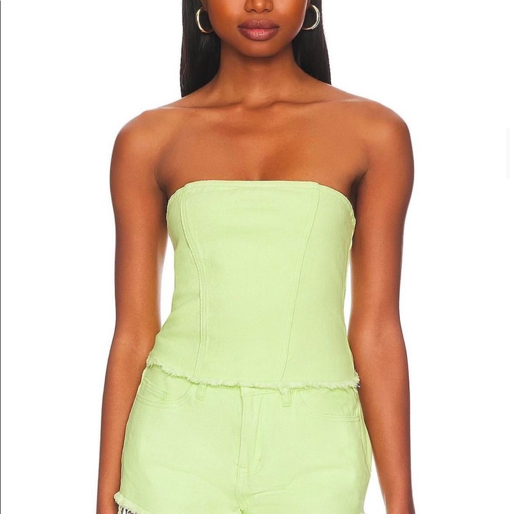 Revolve Denim Top
